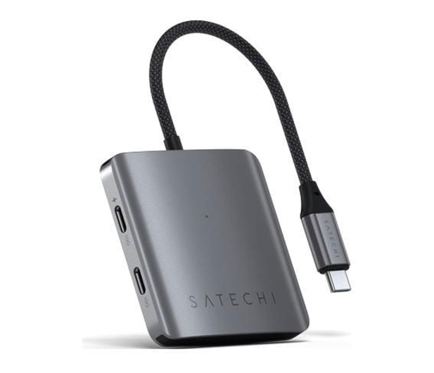 Satechi Aluminiowy hub USB-C (4x USB-C 10Gbps, w tym 1x 100W PD - 1289572 - zdjęcie